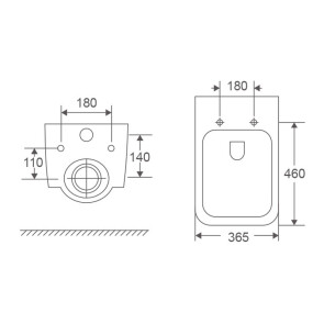 Унітаз підвісний Mixxus Premium Diverse-0101-T1 530x365x373mm, система змиву Tornado 1.0 (MP6477) №3