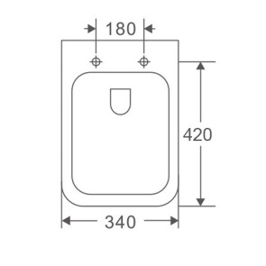 Унитаз подвесной Mixxus Premium Quadro-0301-R 490x340x360mm, система смыва Rimless (MP6452) №3