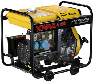 Генератор дизельный KAMA KDK7500CE3 №1