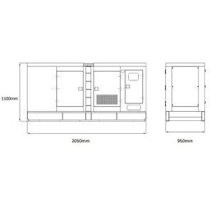 Генератор дизельный GENERGY GDS27M 22 кВт (240210090) №3