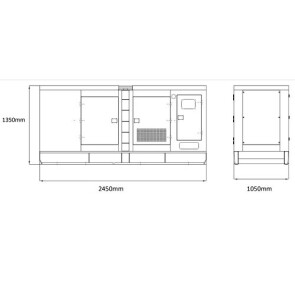 Генератор дизельний GENERGY GDS130T 101 кВт(240213090) №4