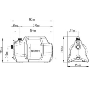 Насос садовый Gardena 4100 Silent (09050-20.000.00) №4