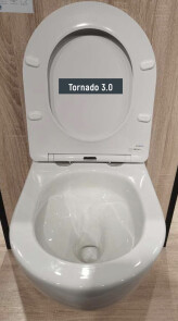 Комплект 5в1: Інсталяція Grohe Rapid + Безобідковий підвісний унітаз Round Tornado + клавіша на вибір №6