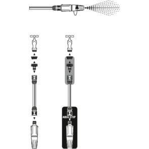 Наконечник для полива Gardena Classic + комплект коннекторов (18295-20.000.00) №3