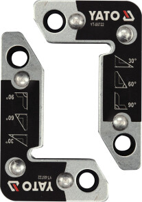 Магнітні тримачі для зварювання 2 шт. 25 кг YATO YT-08722 №1