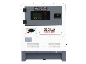 Дизельная трехфазная электростанция KS 25-3LM №4