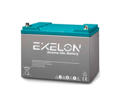 Гелева акумуляторна батарея EXELON 100-12 GEL 12V 100 Ah