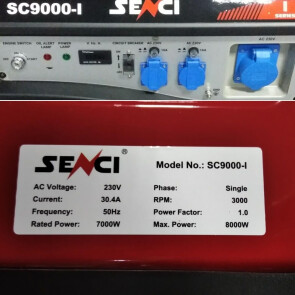 Генератор бензиновый SENCI SC 9000 - I №8