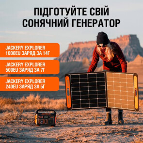 Сонячні панелі Jackery SolarSaga 100W №2