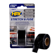 Самовулканізуюча стрічка Stretch&Fuse 25мм х 3м чорна