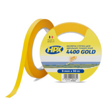 Малярська стрічка HPX 4400 Gold 9мм х 50м жовтий