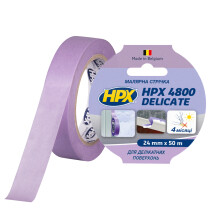 Малярська стрічка HPX 4800 Delicate 25мм х 50м пурпурний