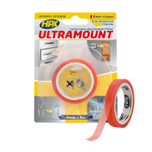 Двостороння стрічка ULTRA MOUNT 9мм x 2м прозора