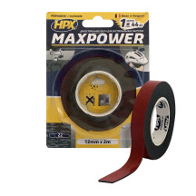 Двостороння стрічка MAXPOWER OUTDOOR 12мм х 2м чорна