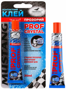 Контактний клей PROF CRYSTAL MUSTANG  30ml №1