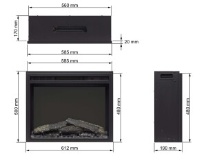 Електрокамін ArtiFlame AF24 Multicolor №7