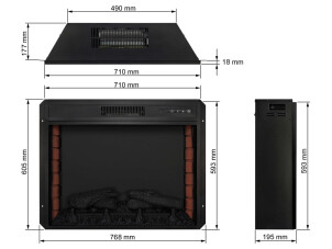 Електрокамін ArtiFlame AF28S №5