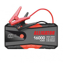 Пусковий пристрій ALLIGATOR 400A/800A 16000mAh JS840