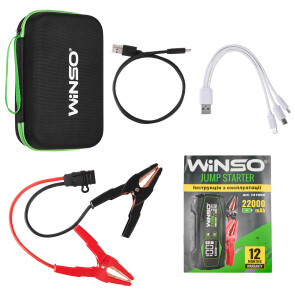 Пусковое устройство Winso Jump Starter 1000A/2000A 22000mAh №3