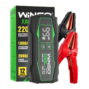 Пусковое устройство Winso Jump Starter 1000A/2000A 22000mAh №5