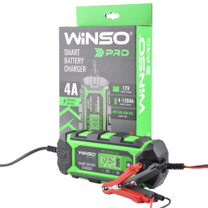 Зарядное устройство АКБ WINSO PRO LCD 4A, 12V, 4-120Ah №4