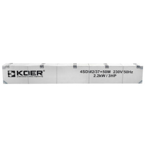 Насос для свердловин центробіжний KOER 4SDM 2/37 + пульт №4