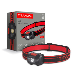 Налобный светодиодный фонарик TITANUM TLF-H01 100Lm 6500K Уценка №1
