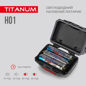 Налобный светодиодный фонарик TITANUM TLF-H01 100Lm 6500K Уценка №8