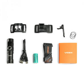 Портативний світлодіодний ліхтарик VIDEX VLF-A244RH 600Lm 5000K Уцінка №8