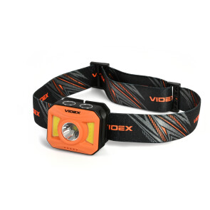 Налобний світлодіодний ліхтарик VIDEX VLF-H085-OR 400Lm 5000K Уцінка №2