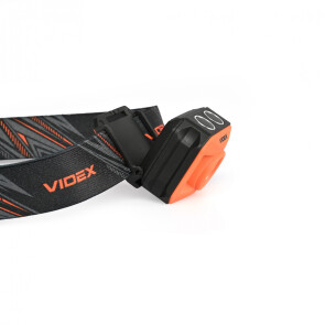 Налобний світлодіодний ліхтарик VIDEX VLF-H085-OR 400Lm 5000K Уцінка №8