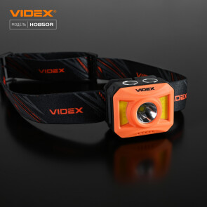 Налобний світлодіодний ліхтарик VIDEX VLF-H085-OR 400Lm 5000K Уцінка №13