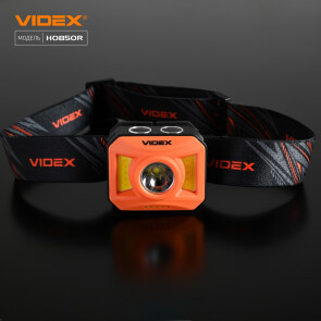 Налобний світлодіодний ліхтарик VIDEX VLF-H085-OR 400Lm 5000K Уцінка №14