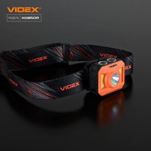 Налобний світлодіодний ліхтарик VIDEX VLF-H085-OR 400Lm 5000K Уцінка №15