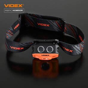 Налобний світлодіодний ліхтарик VIDEX VLF-H085-OR 400Lm 5000K Уцінка №16
