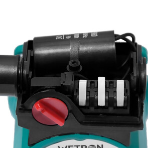 Насос циркуляційний 75Вт Hmax 4м Qmax 40л/хв Ø1 1/2" 180мм зел+гайки Ø1 WETRON LР525–4/180С (774312) Уцінка №12