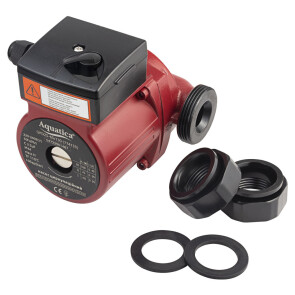 Насос циркуляційний 100Вт Hmax 6м Qmax 75л/хв Ø1½" 130мм+гайки Ø1" AQUATICA (774133) Уцінка №9