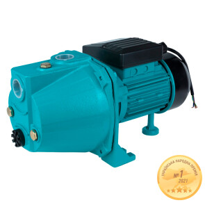 Насос відцентровий самовсмоктуючий 1.1кВт Hmax 55м Qmax 60л/хв AQUATICA JETa80 (775093) Уцінка №1