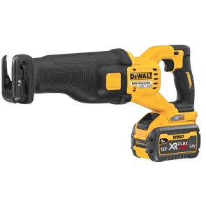 Пила шабельна акумуляторна DeWALT, 54В XR FLEXVOLT Li-lon 3 Аг, 0 - 3000 ход/хв, величина ходу 28.6 мм, вага 3.54 кг, TSTAK №3