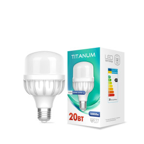 Led лампа TITANUM w80 20w e27 6500k №1