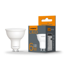 LED лампа VIDEX MR16e 6W GU10 3000K