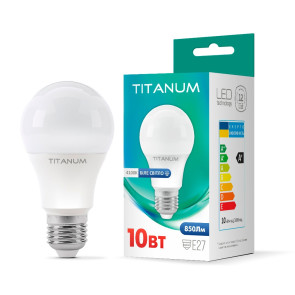 Led лампа Titanum A60 10W E27 4100K №1