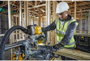 Пила торцювальна акумуляторна безщіткова DeWALT DCS727N №4