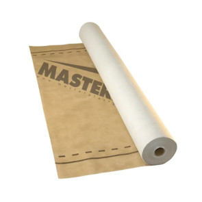 Мембрана тришарова супердифузійна гідроізоляційна MASTERMAX 3 CLASSIC 135г / м2, рулон 75м2 Україна | 10-997 №1