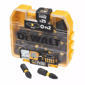 Набір біт DeWALT, EFT, Phillips, Ph2, L = 25 мм, 25 шт, кейс №1