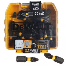 Набір біт DeWALT "EXTREME FLEXTORQ", Pozidriv, Pz2, L= 25 мм, 25 шт, кейс