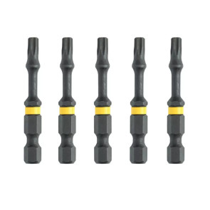 Набор бит DeWALT, ударные, IMPACT TORSION, Torx, T15, L = 50 мм, 5 шт №2