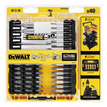 Набір біт і насадок DeWALT, Phillips, Pozidriv, Torx, Ph1, Ph2, Ph3, Pz2, Pz3, T10, T15, T20, T25, T30, L= 25, 50, 85 мм, 41 шт, кейс