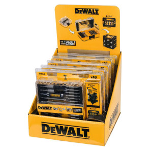 Набор бит и насадок DeWALT, Phillips, Pozidriv, Torx, Ph1, Ph2, Ph3, Pz2, Pz3, T10, T15, T20, T25, T30, L = 25, 50, 85 мм, 41 шт, кейс №3