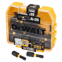 Набір біт DeWALT "EXTREME FLEXTORQ", Torx, T25, L= 25 мм, 25 шт, кейс системи TOUGH CASE